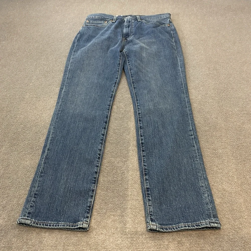 Levis 511 Jeans Mens 33x32 Irregular‎ Blue Skinny Straight Stretch Denim Medium
